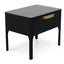 Bedside Table - Black Veneer