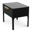 Bedside Table - Black Veneer