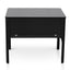 Bedside Table - Black Veneer