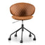 Office Chair - Tan with Black Base