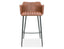 Andorra Bar Stool Vintage Tan Seat