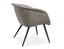 Andorra Tub Lounge Chair Vintage Grey Seat