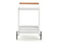 Imola Outdoor Bar Cart - White