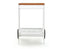 Imola Outdoor Bar Cart - White