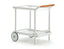 Imola Outdoor Bar Cart - White