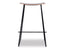 Hudson Stool - Black - Natural