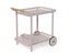 Imola Outdoor Bar Cart - Pale Pink Blush