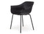 Crane Chair - Black Post - Black Shell