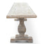 Reclaimed ELM Wood Bench - White Washed