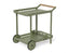 Imola Outdoor Bar Cart - Eucalyptus Green