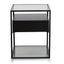 Scandinavian Side Table - Full Black