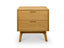 Wooden Bedside Table - Natural Oak