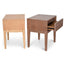 Bedside Table - Natural Oak
