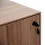 Drawer Mobile Pedestal - Walnut