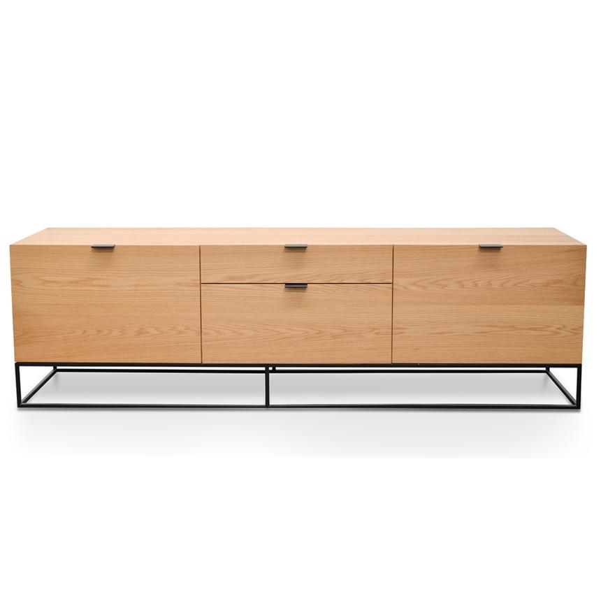 180cm Entertainment TV Unit - Natural Oak