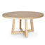 1.5m Round Dining Table - Natural