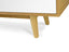 2.1m Scandinavian TV Unit - Lowline - Natural