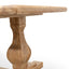 Elm Wood 2.4m Dining Table - Rustic Natural