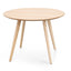 100cm Round Dining Table - Natural