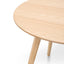 100cm Round Dining Table - Natural