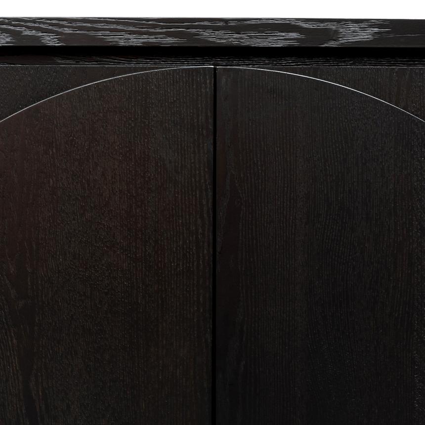 Storage Cabinet - Textured Espresso Black