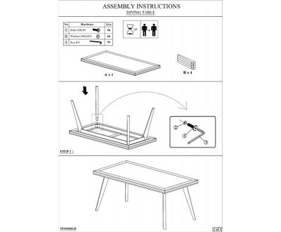 Dining Table 180cm Medium Size Solid Acacia Wooden Frame in Silver Brush Colour