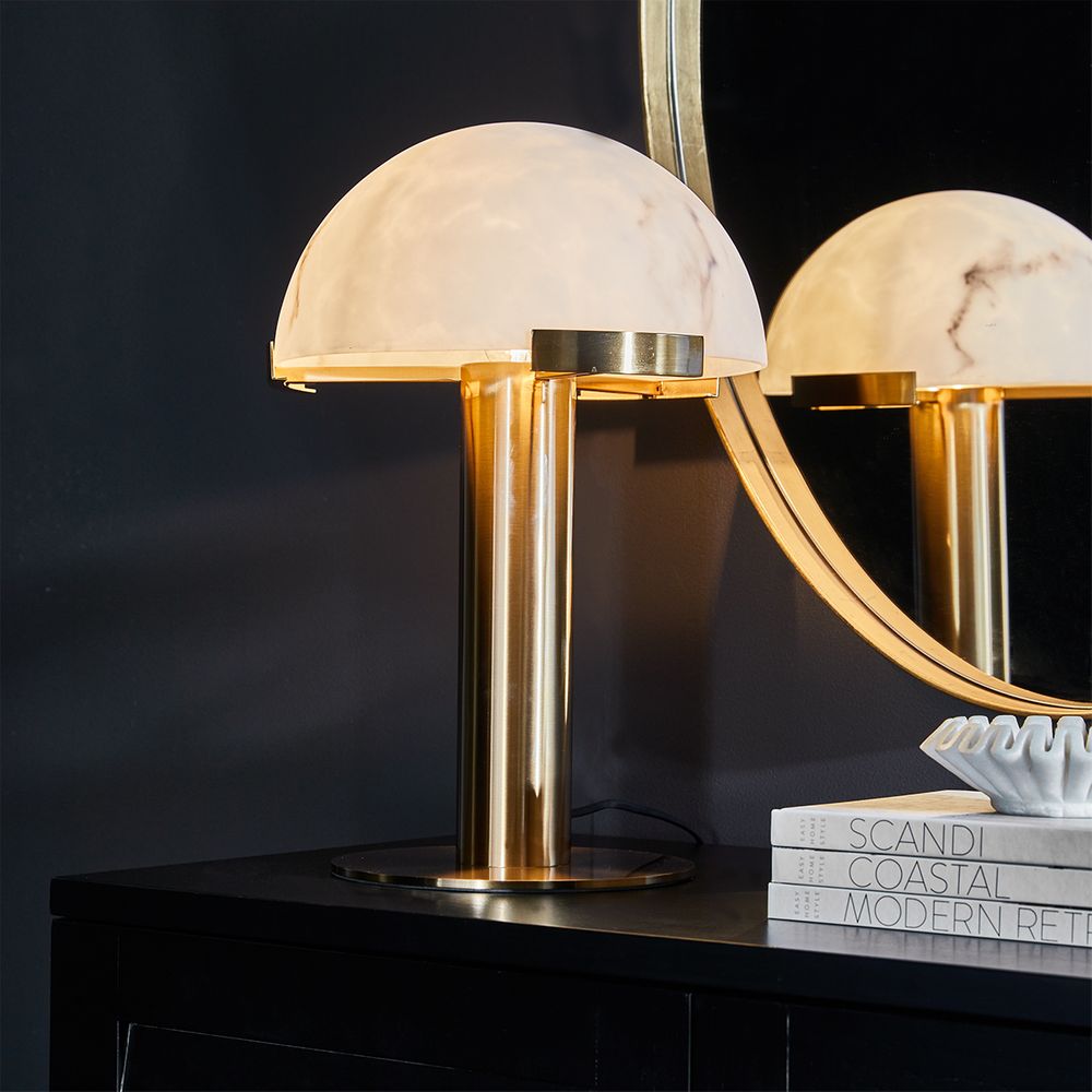 Mishca Table Lamp - Brass