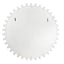 Birchgrove Round Wall Mirror - White