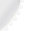 Birchgrove Round Wall Mirror - White