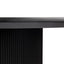 Arlo Oval Dining Table - 2.4m Black