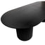 Arlo Oval Dining Table - 2.4m Black