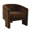 Kylie Arm Chair - Dark Chocolate Velvet