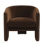 Kylie Arm Chair - Dark Chocolate Velvet