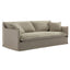 Cove 3 Seater Slip Cover Sofa - Taupe Linen