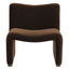 Beau Occasional Chair - Dark Chocolate Velvet