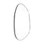 Pollock Wall Mirror - Small Black