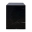 Hendrix Black Marble Side Table