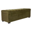 Soho Storage Bench Ottoman - Olive Velvet