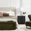 Demi Storage Bench Ottoman - Olive Velvet