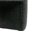 The Curve Bench Ottoman - Black Boucle