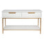 Aimee Console Table - Small White