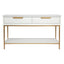 Aimee Console Table - Small White