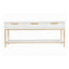 Aimee Console Table - Large White