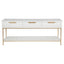 Aimee Console Table - Large White