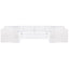 Birkshire Slip Cover Modular Sofa - White Linen Option 5