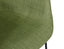 Lonsdale Arm Chair - Black Sled - Green Fabric