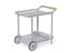 Imola Outdoor Bar Cart - Matt Silver Grey