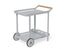 Imola Outdoor Bar Cart - Matt Silver Grey