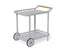 Imola Outdoor Bar Cart - Matt Silver Grey