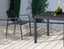 Halki Table - Outdoor - 90cm x 90cm - Charcoal